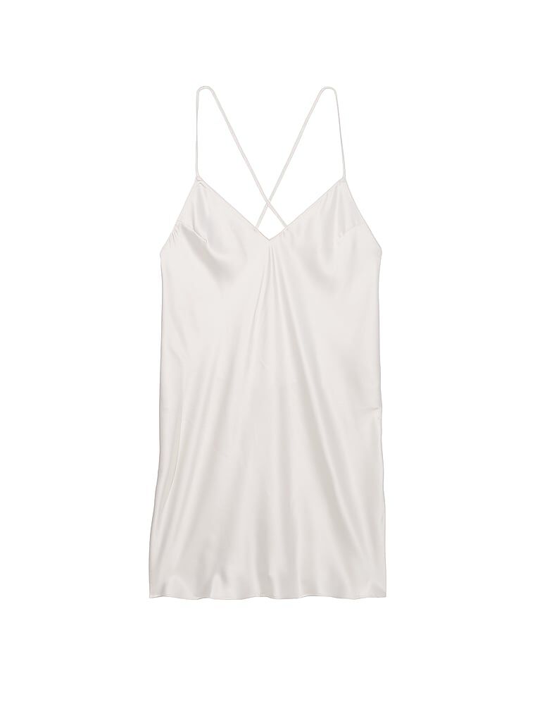 ★Victoria's Secret★ Satin Open-Back Slip Victoria's Secret Satin Open-Back Slip at Amazon Women's