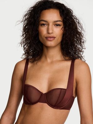 Sheer Reveal Unlined Balconette Bra