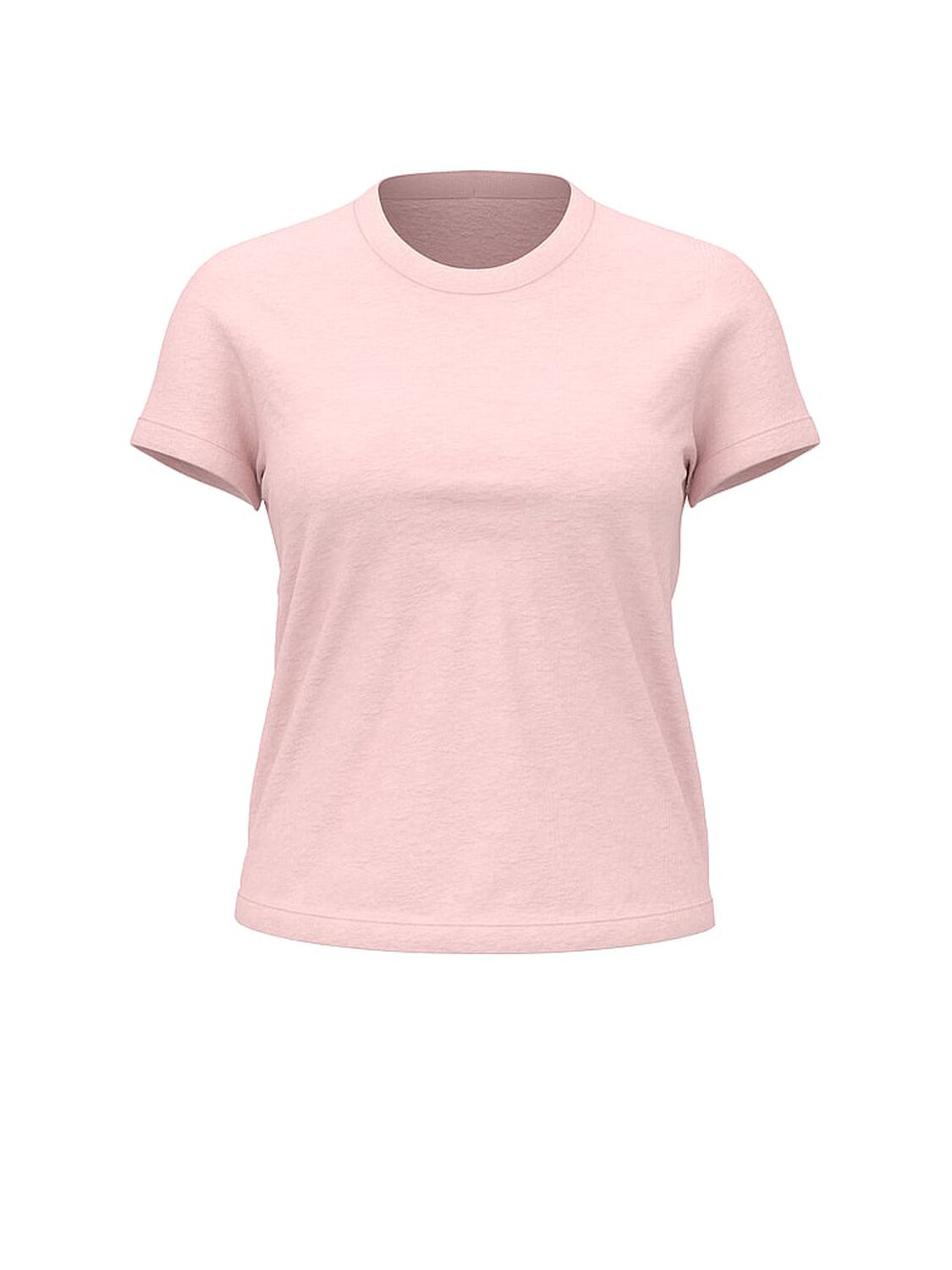 vs Victoria's Secret Mix & Match Sleep Perfect Cotton Tee Angel Pink 3 of 3 