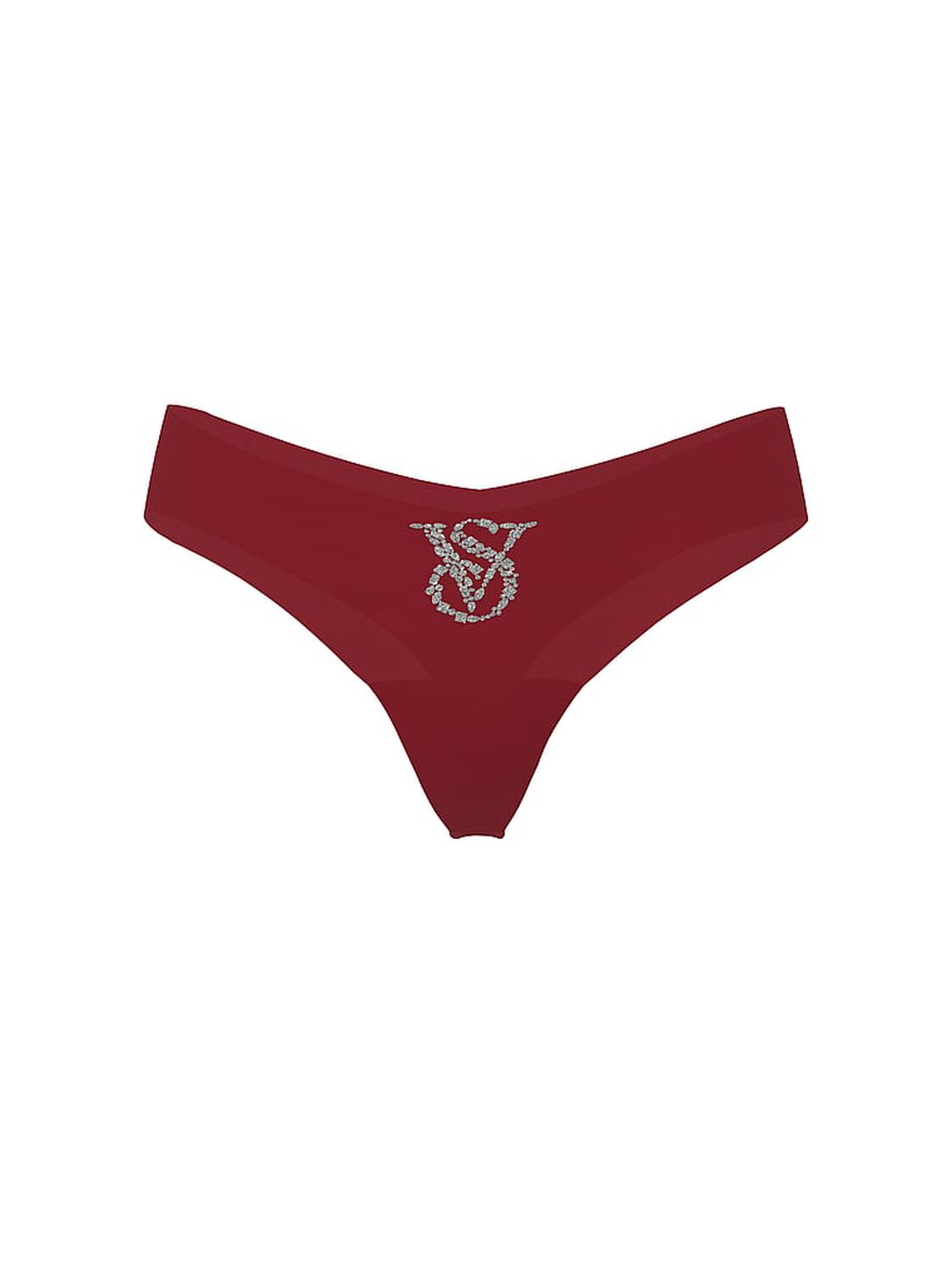 vs No-Show No-Show Thong Panty Sangria Red 3 of 3 