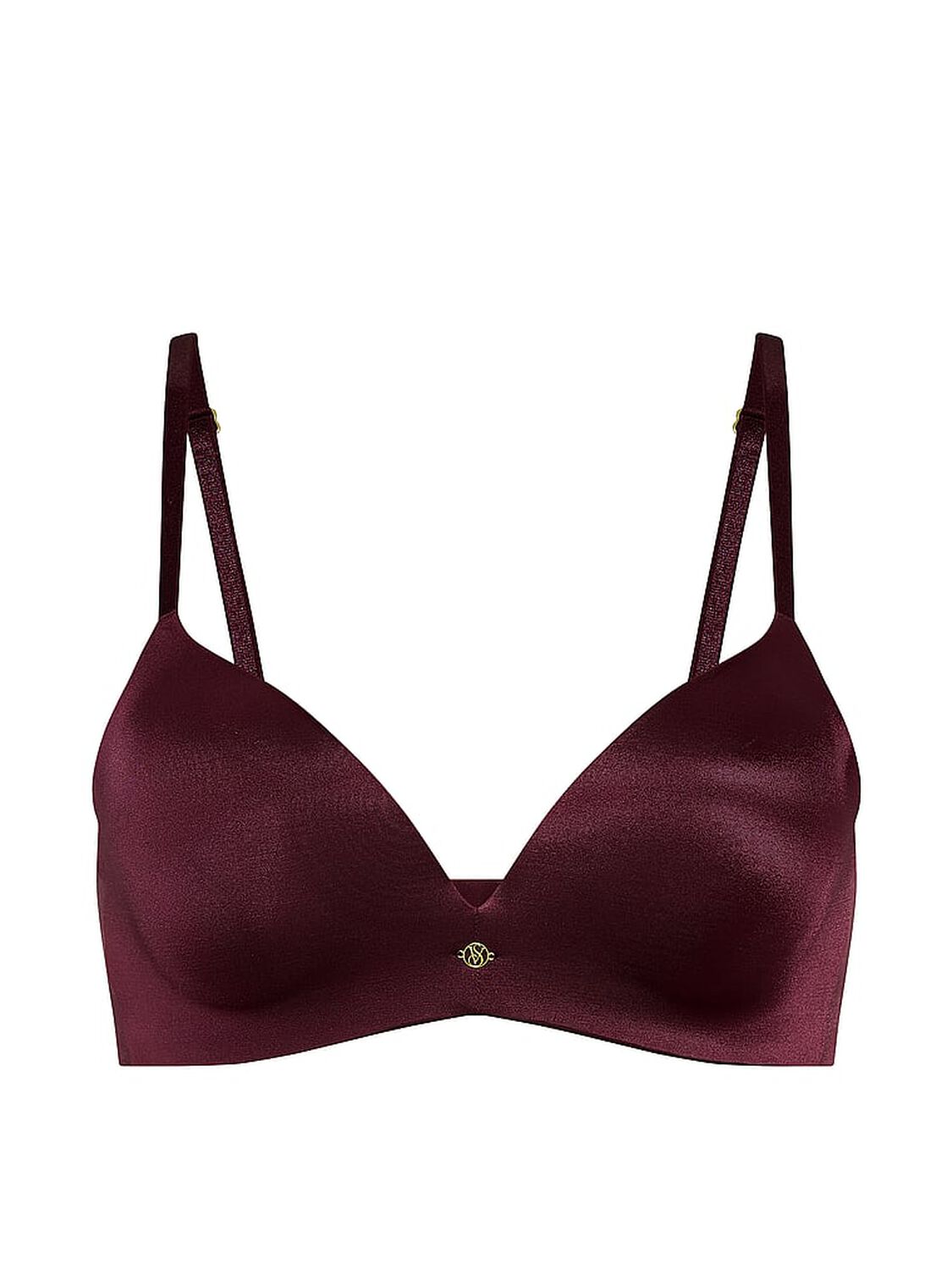 vs Very Sexy So Obsessed Smooth Wireless Push-Up Bra Rich Maroon 3 of 3 