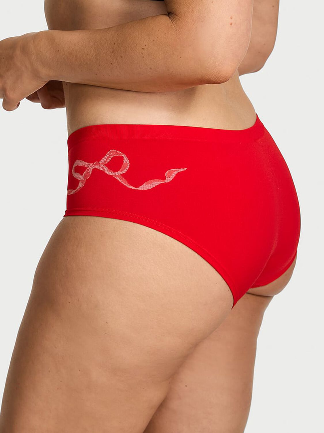 vs Seamless Seamless Bow Hiphugger Panty Bright Vermillion 2 of 2 