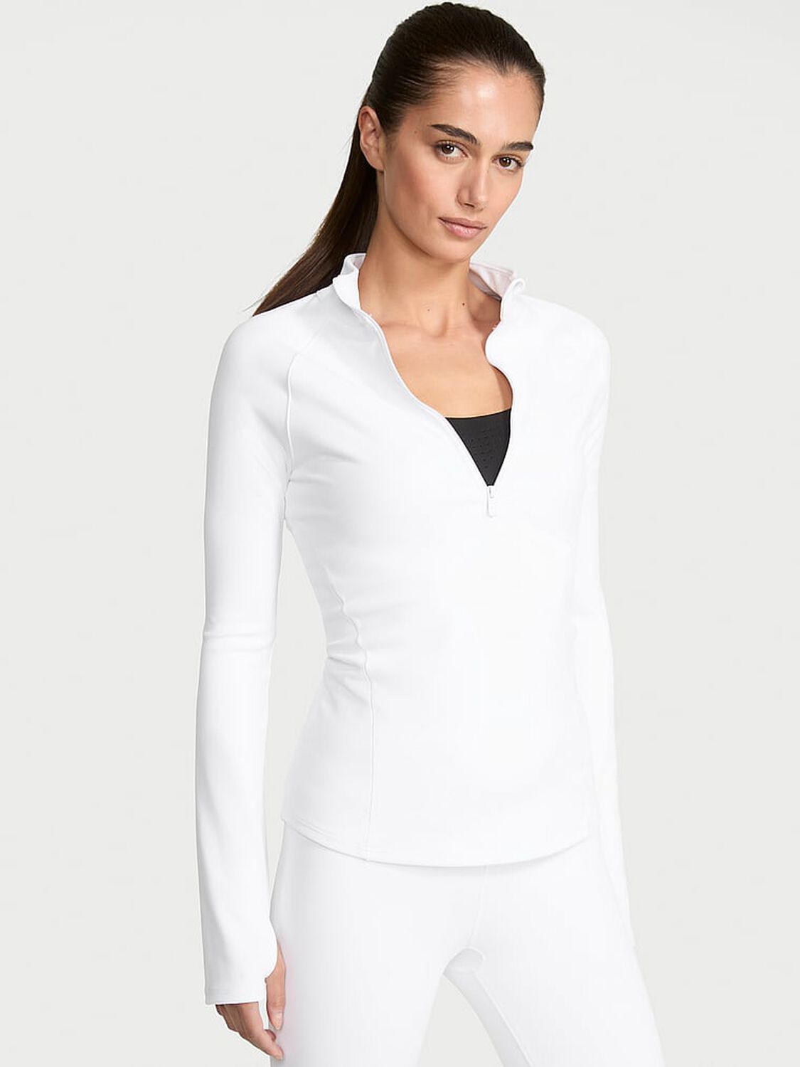 vs Vsx VSX Incredible Coverage™ Half-Zip Jacket Vs White 1 of 3 