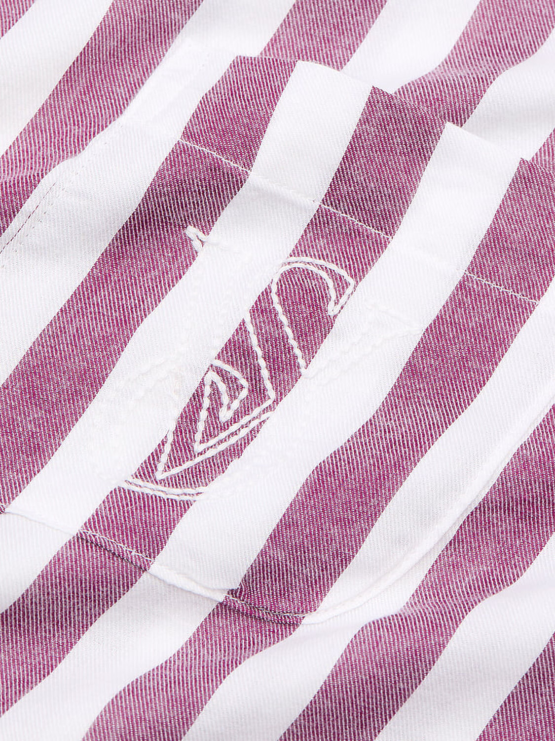 vs Victoria's Secret Modal-Cotton Long Pajama Set Pink Rouge Stripes 4 of 4 