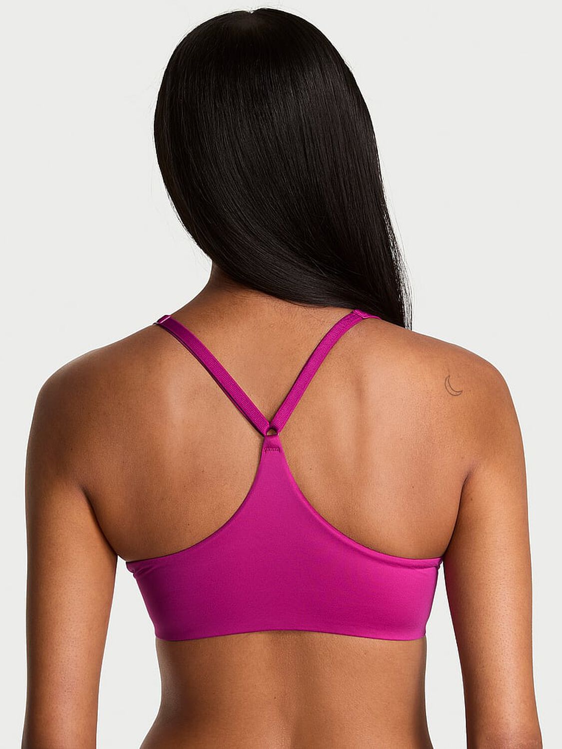 vs Body By Victoria Ultra Lightly Lined Front-Close Demi Bra Allure Pink 2 of 3 