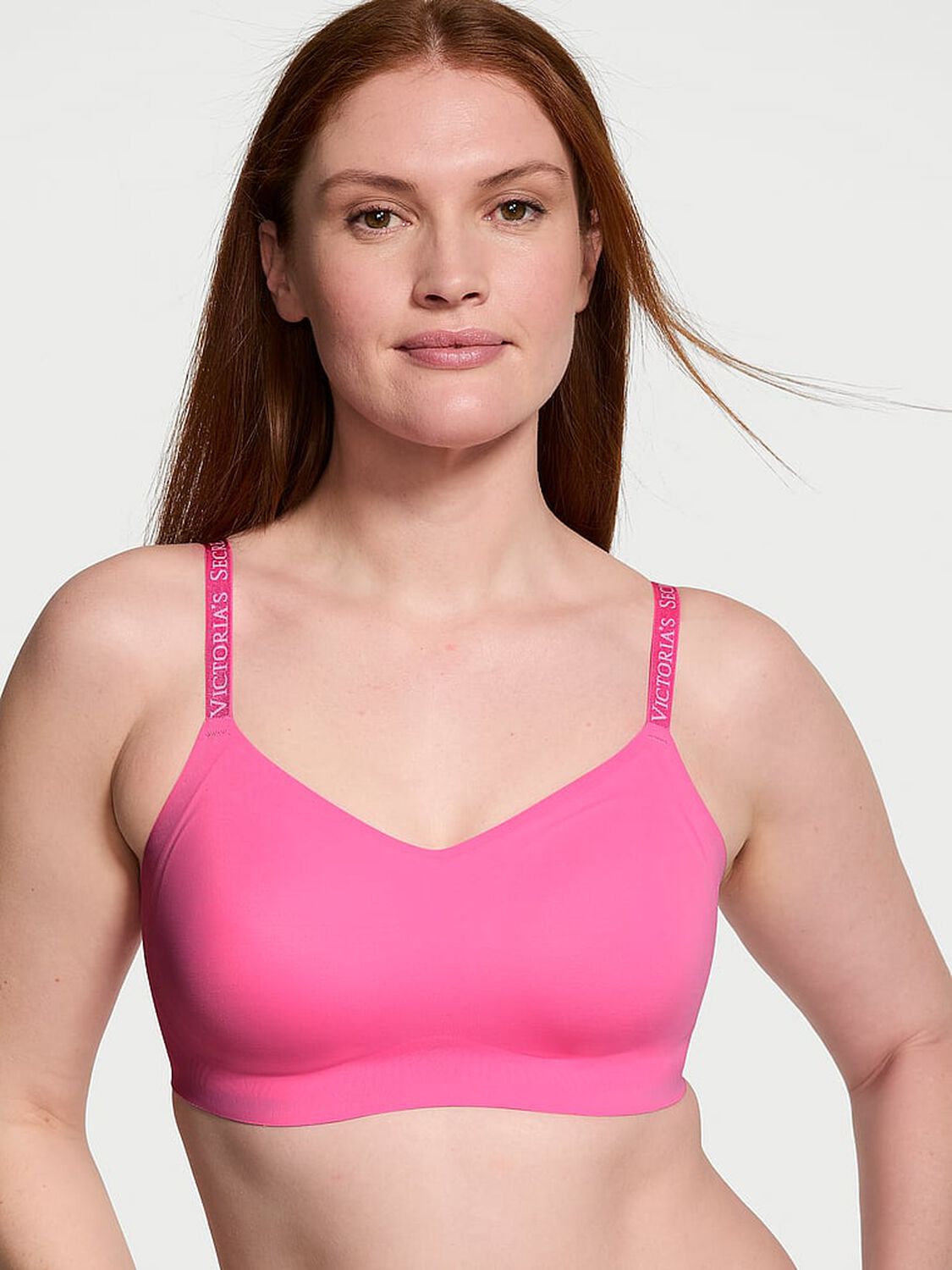 vs The T-Shirt T-Shirt Lightly Lined Comfort Bra Hollywood Pink 1 of 4 