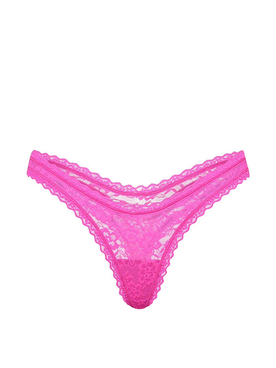 vs The Lacie Lace Ultra-Mini Scoop Thong Panty Neon Princess 3 of 4 