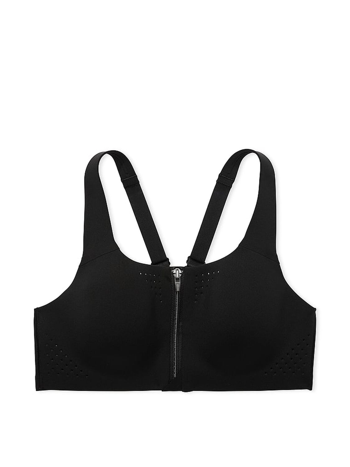 vs Vsx VSX Featherweight Max&trade; Front-Close Sports Bra Black 3 of 3 