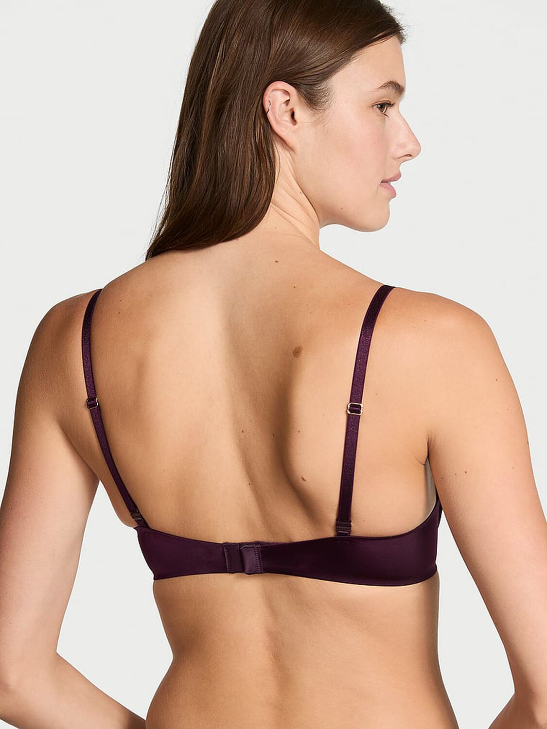 vs Very Sexy Bombshell Add-2-Cups Smooth Push-Up Bra Winter Wine 2 of 3 