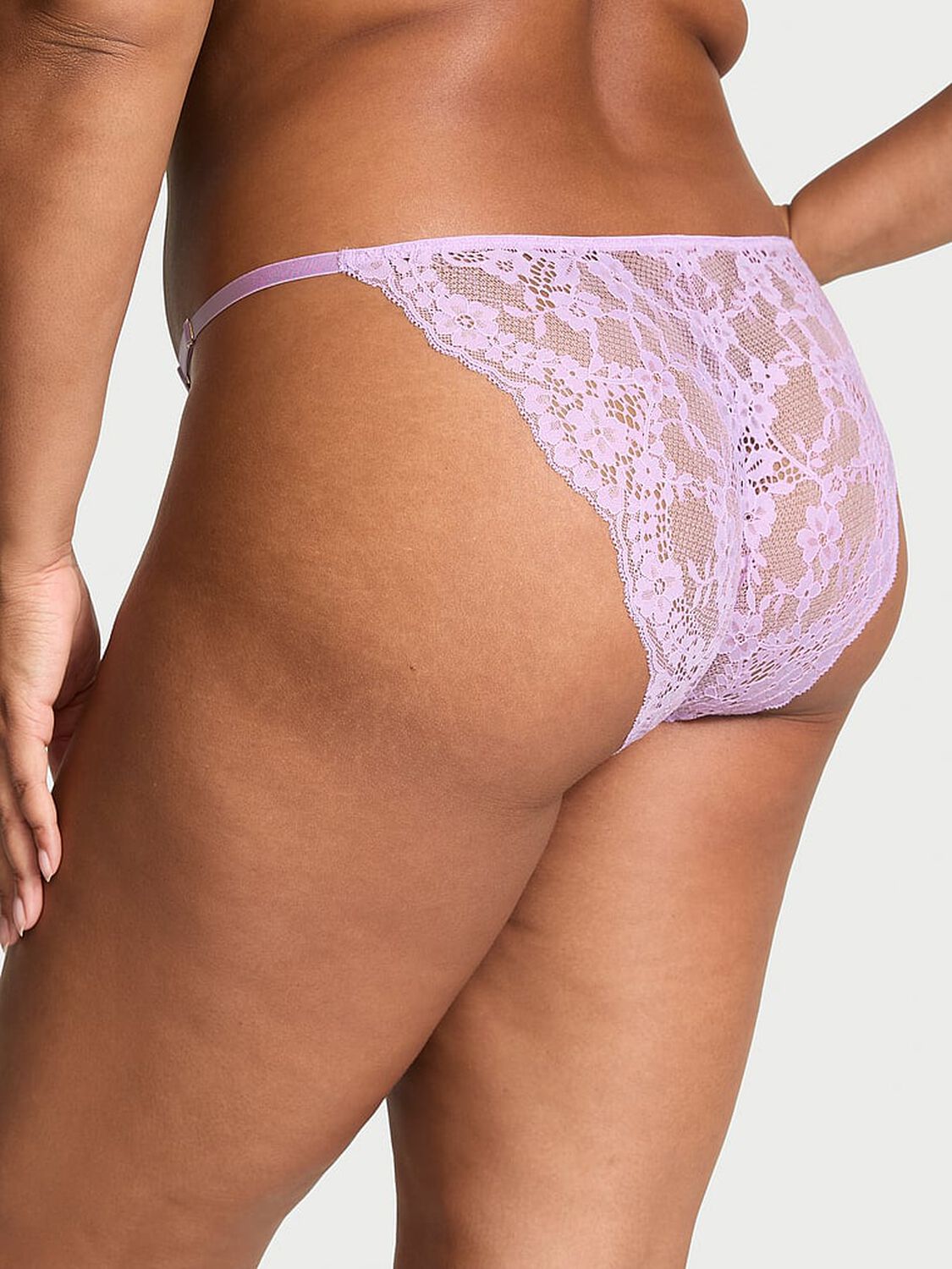 vs Dream Angels Lace Adjustable String Bikini Panty 2 of 3 