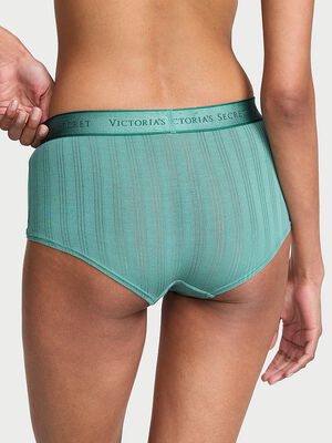 Ultra-Fine Modal Logo Boyshort Panty