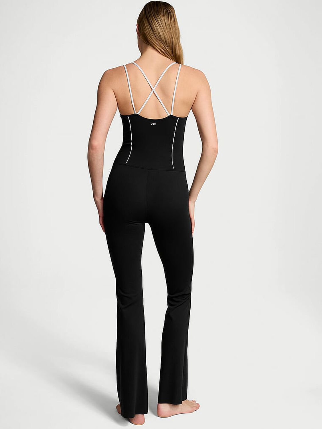 vs Vsx VSX Elevate Chroma Contours Flare Catsuit Black & Classic Plaster 2 of 3 