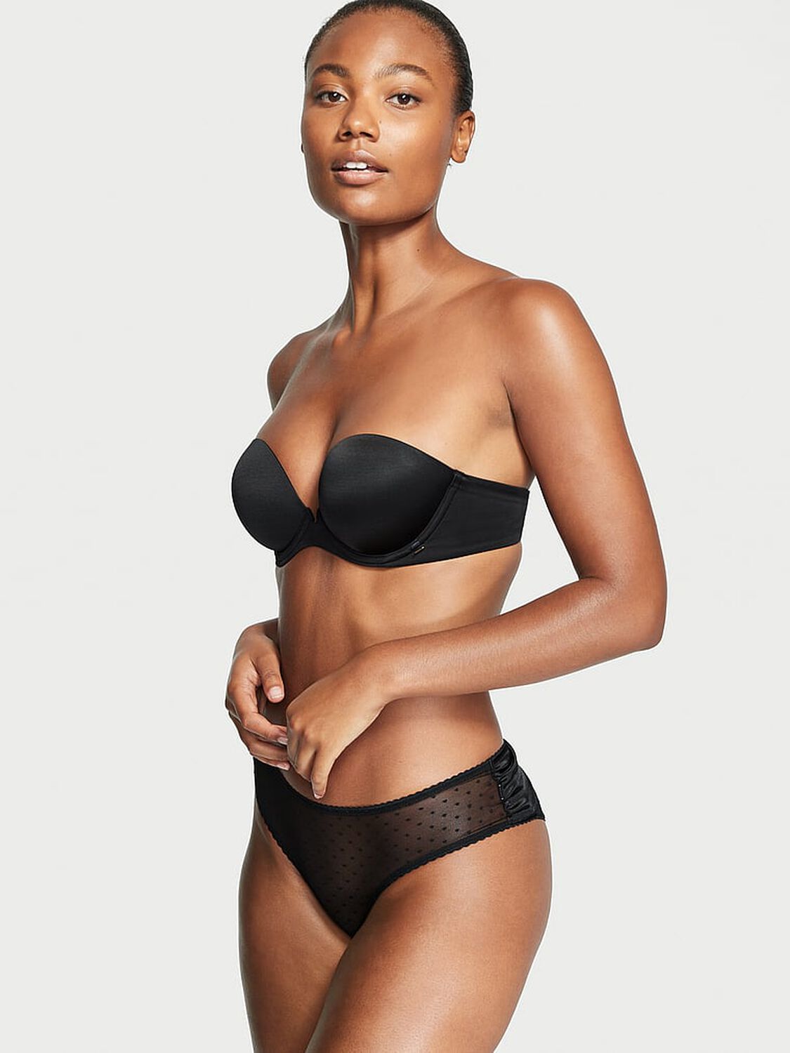vs Very Sexy Bow-Back Open Lace-Up Cheeky Panty 1 of 5 