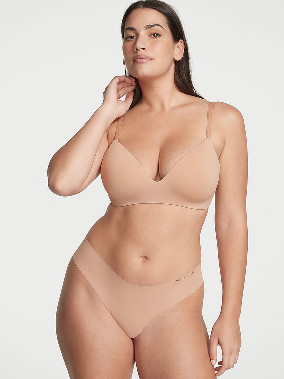 vs No-Show No-Show Thong Panty Praline 4 of 4 