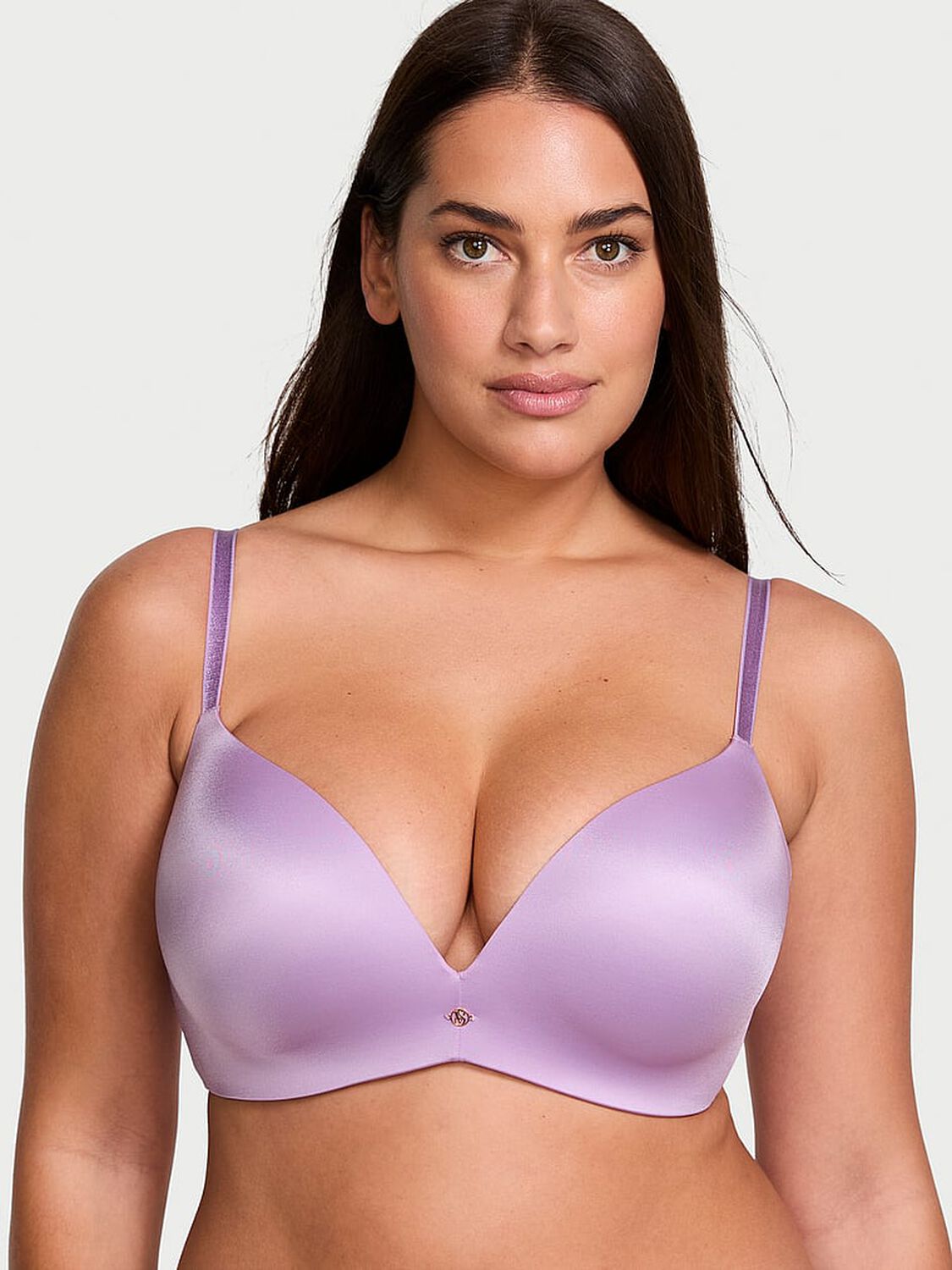 vs Very Sexy So Obsessed Smooth Wireless Push-Up Bra Charmed Violet 3 of 3 