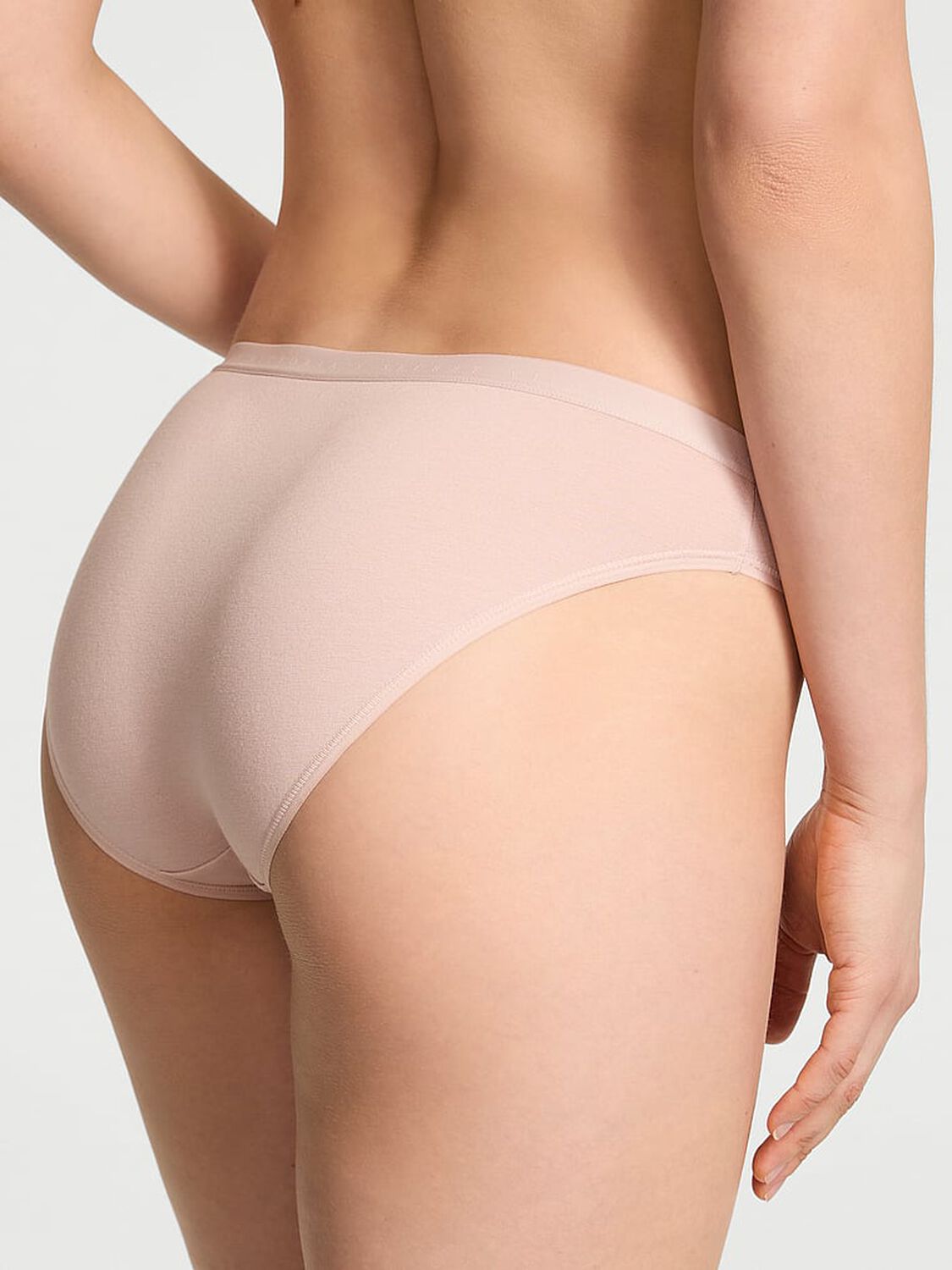 vs Victoria's Secret Stretch Cotton Bikini Panty Glaze 2 of 3 