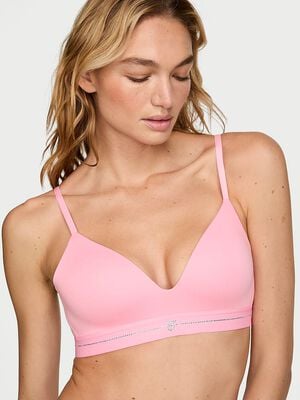 Signature Shine Cotton Lightly Lined Wireless Bra