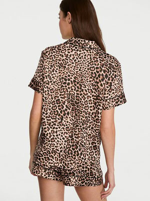 Signature Satin Short Pajama Set