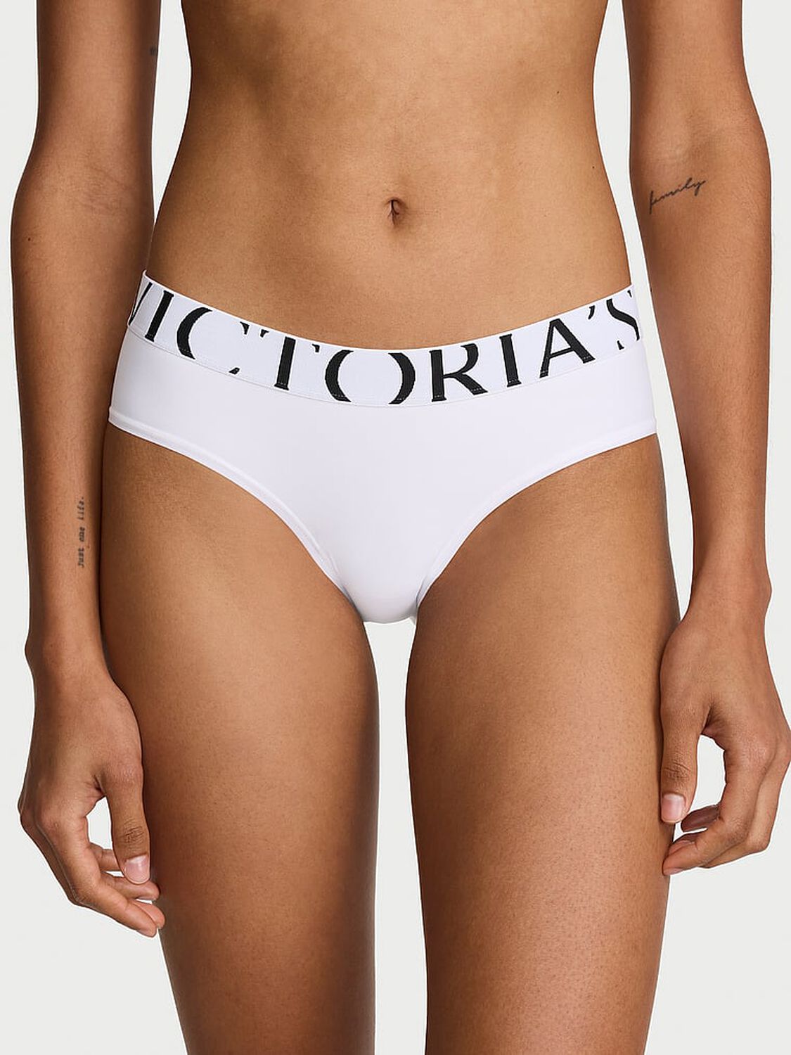 vs Cotton Cool Hiphugger Panty Vs White 1 of 3 