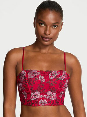 Beautiful Bows Embroidery Bra Top