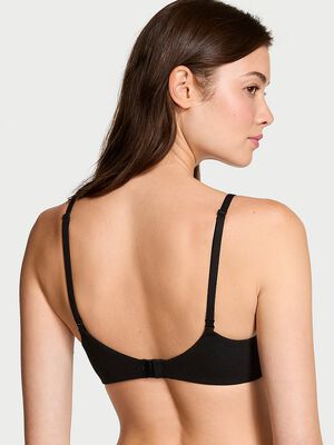 Push-Up Perfect Shape Ribbed Cotton Bra