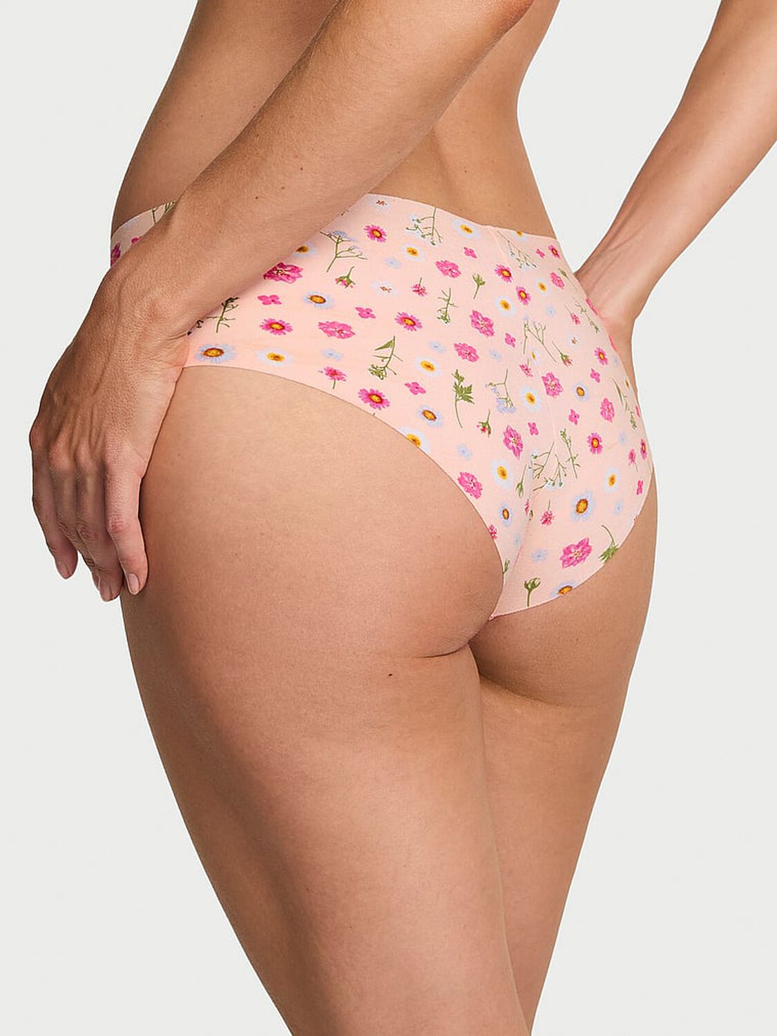 vs No-Show No-Show Cheeky Panty Purest Pink Pressed Floral 2 of 3 