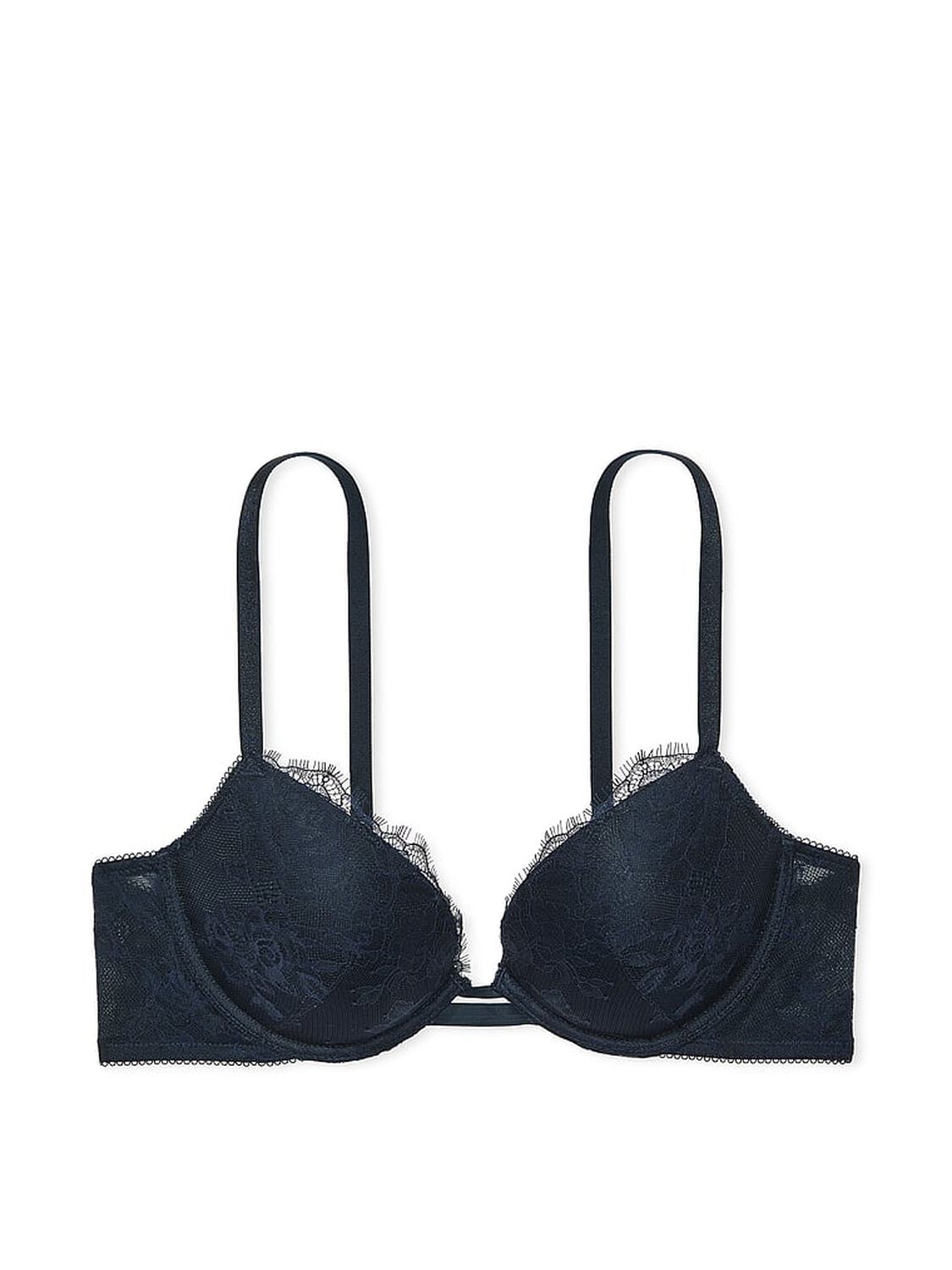 vs Very Sexy Rose Lace Push-Up Bra Dark Twilight 3 of 4 