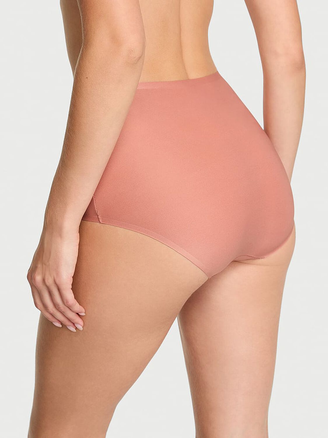 vs Body By Victoria Body by Victoria Flex Mid-Rise Modern Brief Panty Desert Blush 2 of 3 