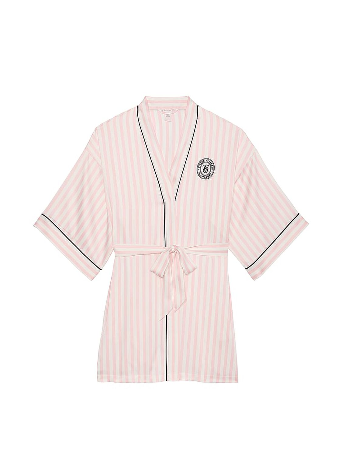 vs Victoria's Secret Victoria's Secret Fashion Show '24 Glazed Satin Short Robe 3 of 3 