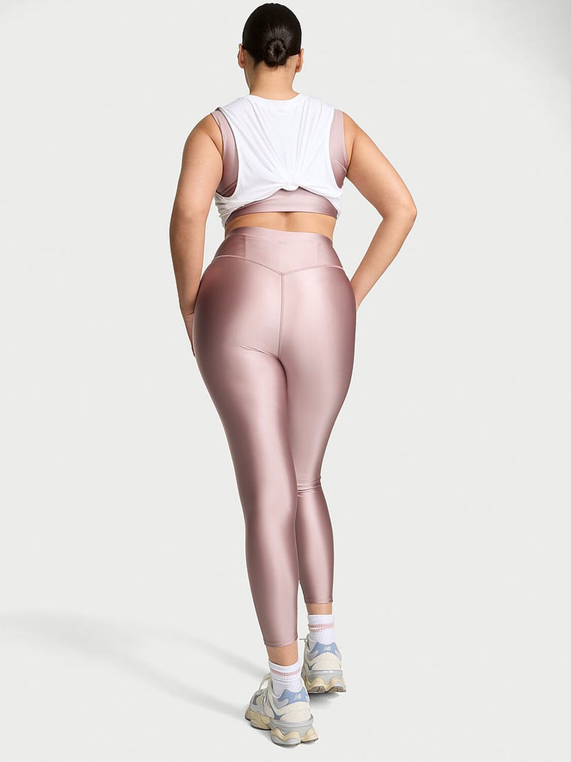 vs Vsx VSX GlossyTech&trade; Legging French Mauve 2 of 2 