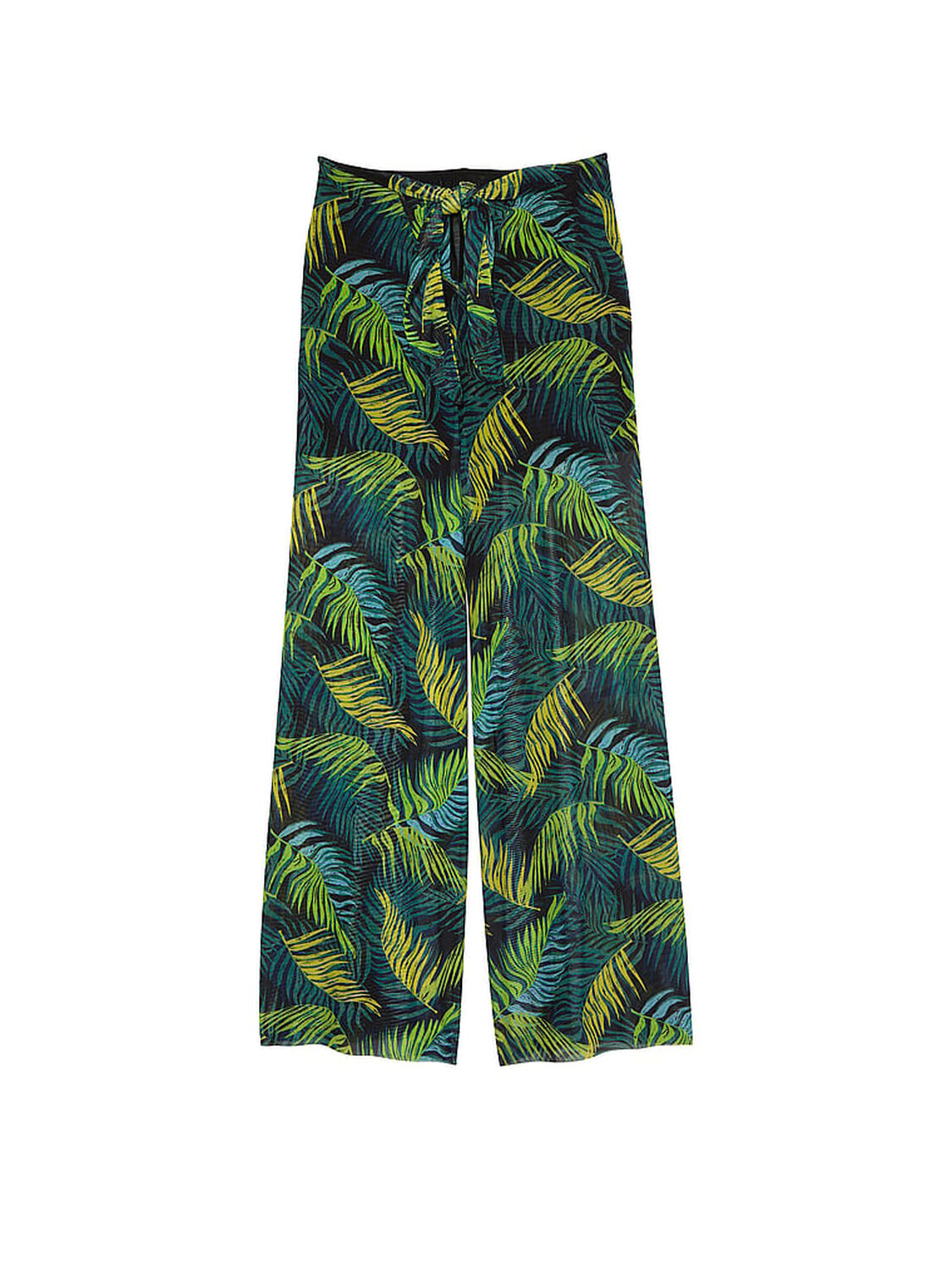 vs Victoria's Secret Swim Beachwear Mesh Tie-Front Cover-Up Pants Palm Royale 3 of 3 
