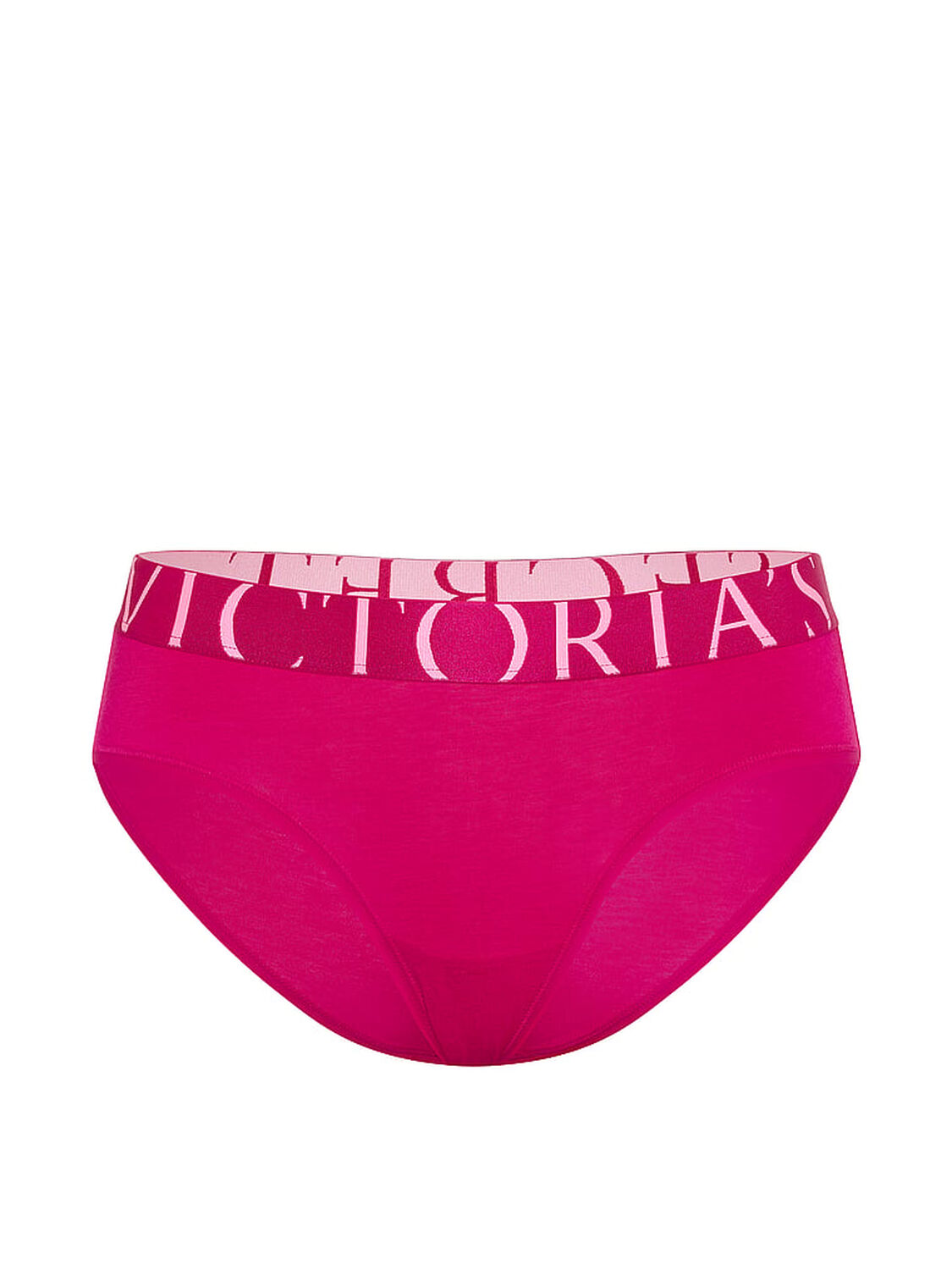 vs Cotton Exploded Logo Cotton Hiphugger Panty Vibrant Fuchsia 3 of 3 