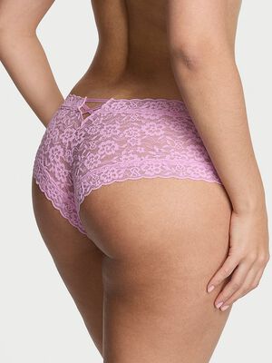 Lace Strappy-Back Cheeky Panty