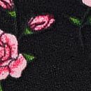 No-Show Thong Panty, Black Roses, swatch