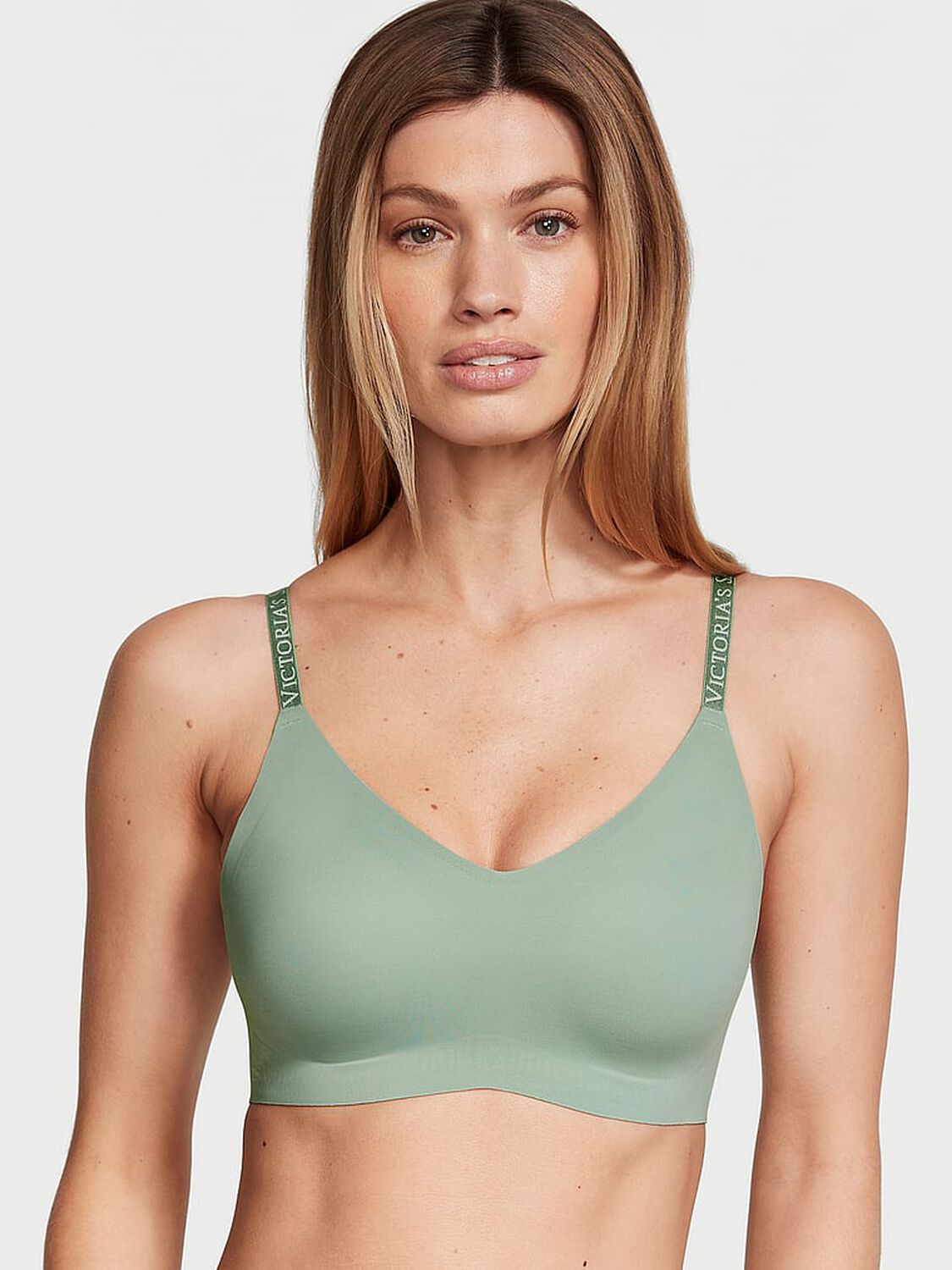 vs The T-Shirt T-Shirt Lightly Lined Comfort Bra Seasalt Green 1 of 4 