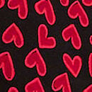 SoSoft&trade; Modal Short Pajama Set, Lipstick Scattered Hearts, swatch