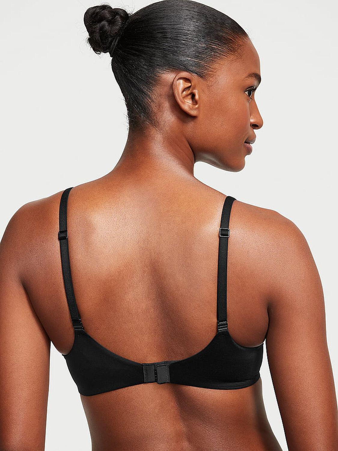 vs Body By Victoria Lightly Lined Smooth Demi Bra Black 2 of 3 