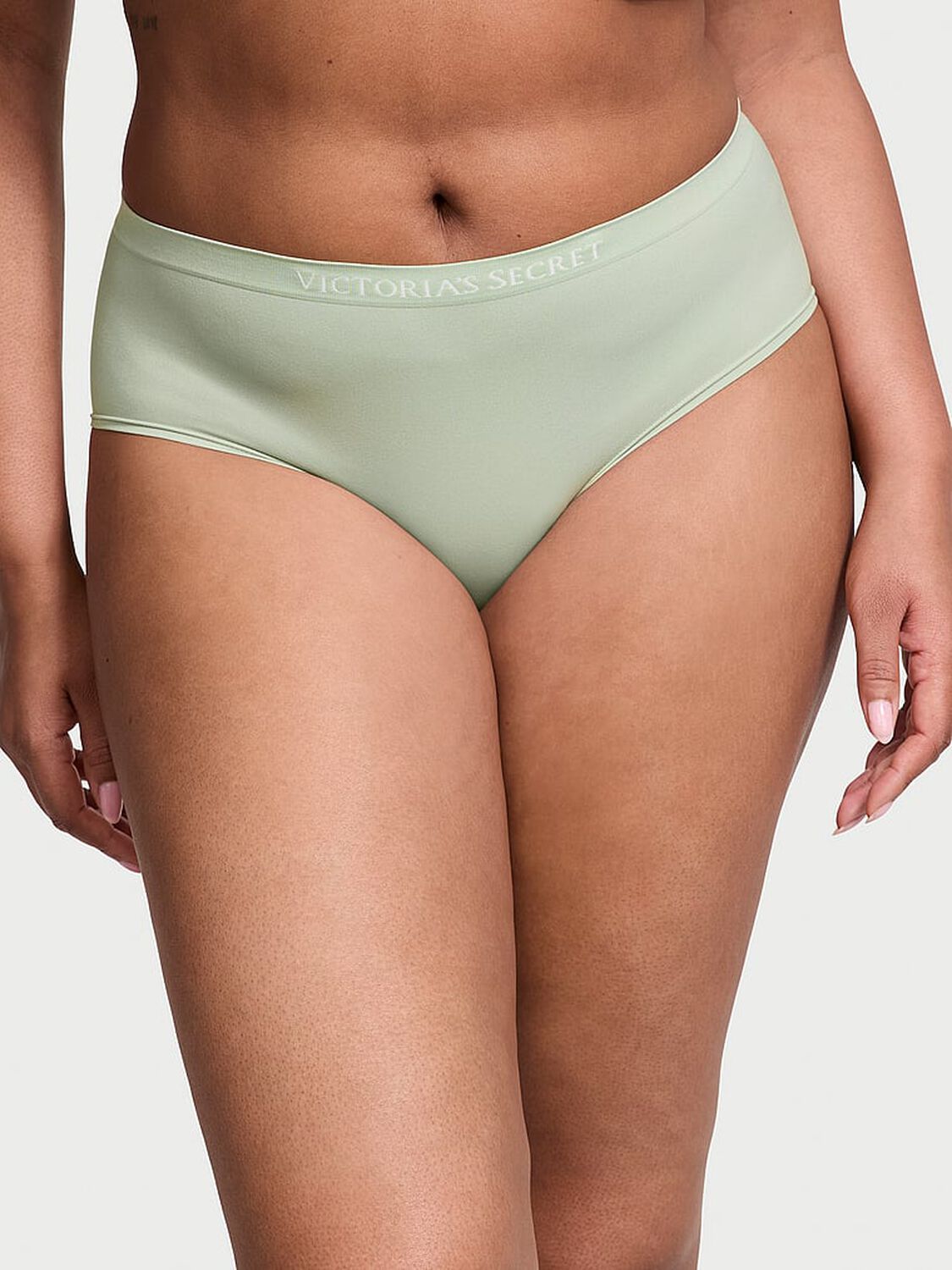 vs Seamless Seamless Hiphugger Panty Soft Green 1 of 3 