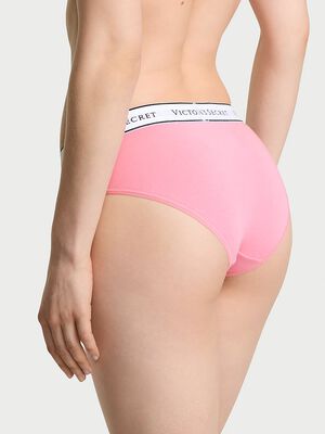Logo Cotton Hiphugger Panty