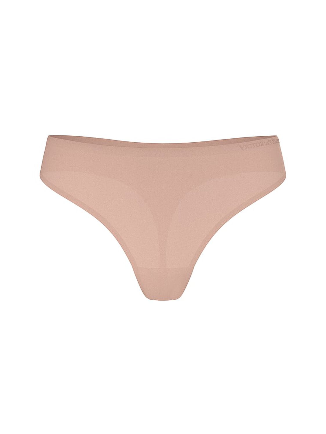 vs Body By Victoria Body by Victoria Flex Mid-Rise Thong Panty Macaron 1 of 2 