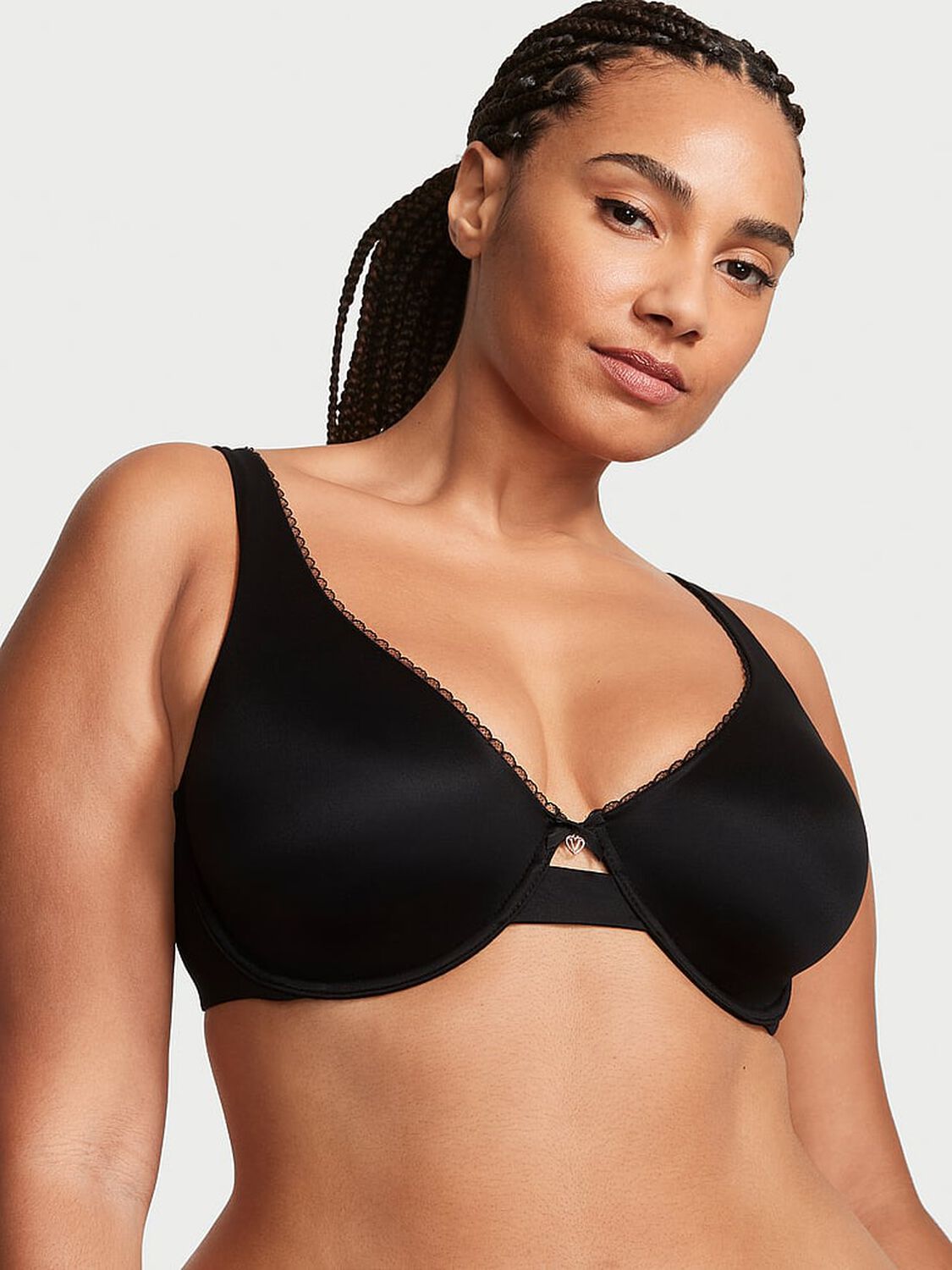 vs Body By Victoria The Fabulous by Victoria&rsquo;s Secret Full-Cup Bra Black 1 of 3 