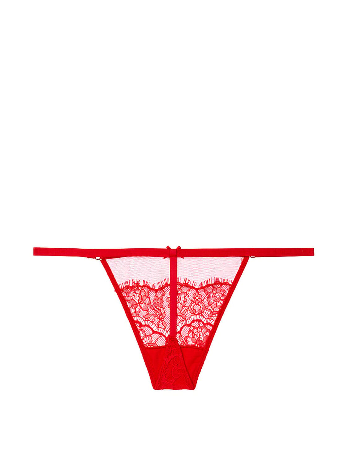 vs Dream Angels Mesh and Lace V-String Panty 4 of 4 