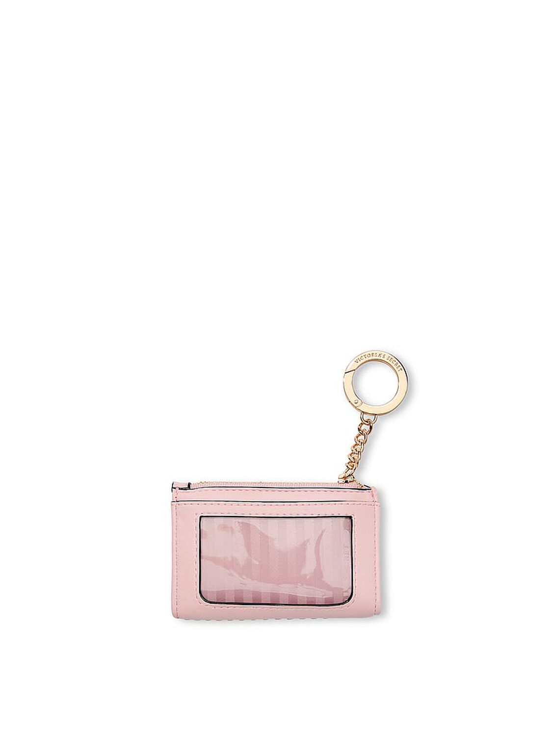 vs Victoria's Secret Foldover Card Case Keychain Chalk Rose 2 of 3 