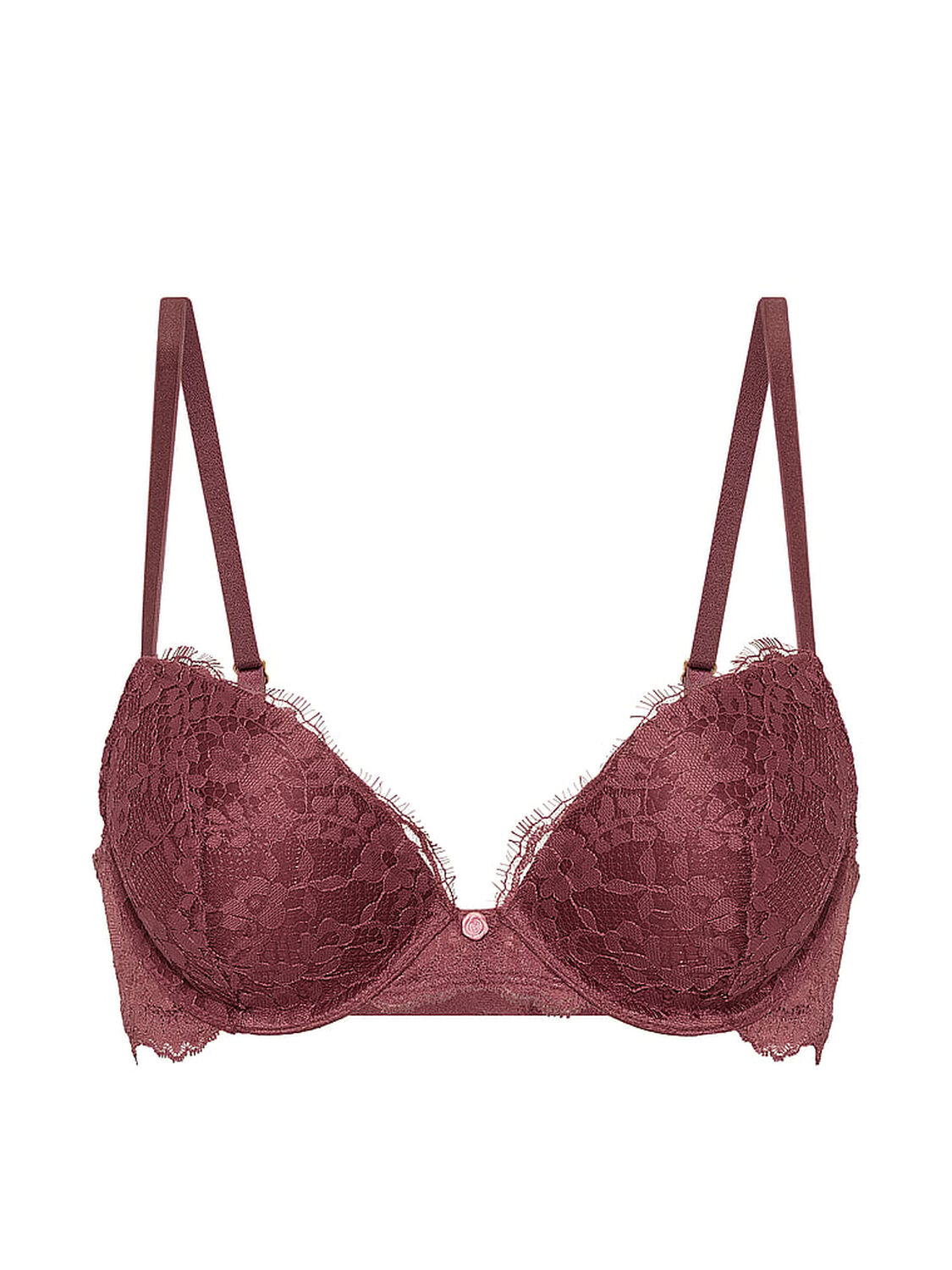 vs Dream Angels Lace Push-Up Bra Morning Rose 4 of 4 