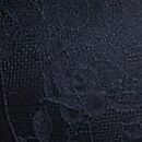 Rose Lace Lightly Lined Strappy Teddy, Dark Twilight, swatch