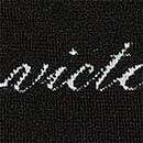 Seamless Bikini Panty, Black Logo Script, swatch