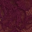 Rose Lace Adjustable Charm V-String Panty, Rich Maroon, swatch