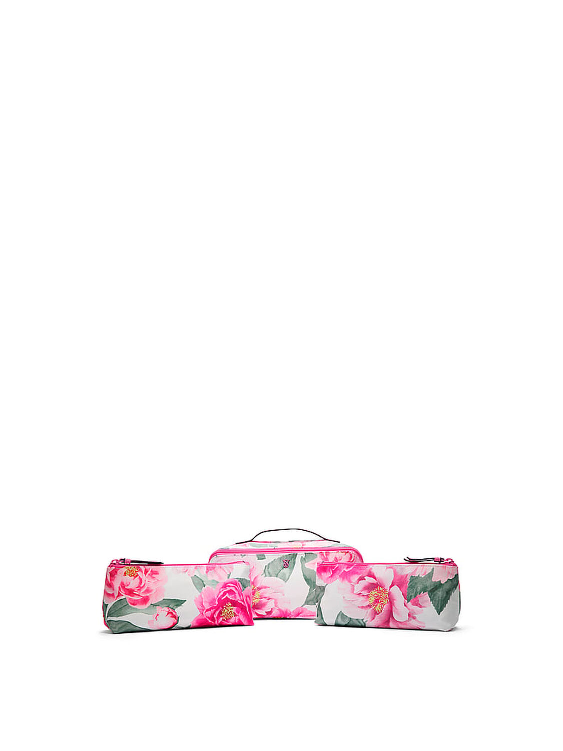 vs Victoria's Secret 3-Piece Makeup Bag Heritage Stripe 4 of 4 