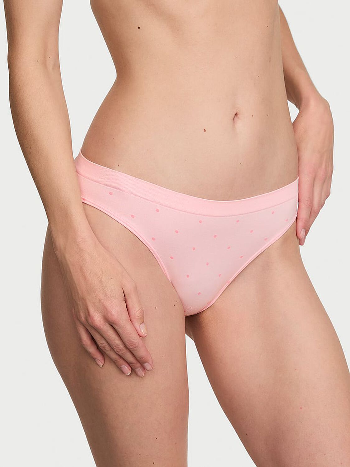 vs Seamless Seamless Bikini Panty Angel Pink 1 of 3 