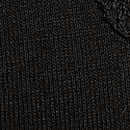 Perfect Shape Cotton Lace-Trim Push-Up Bra, Black, swatch